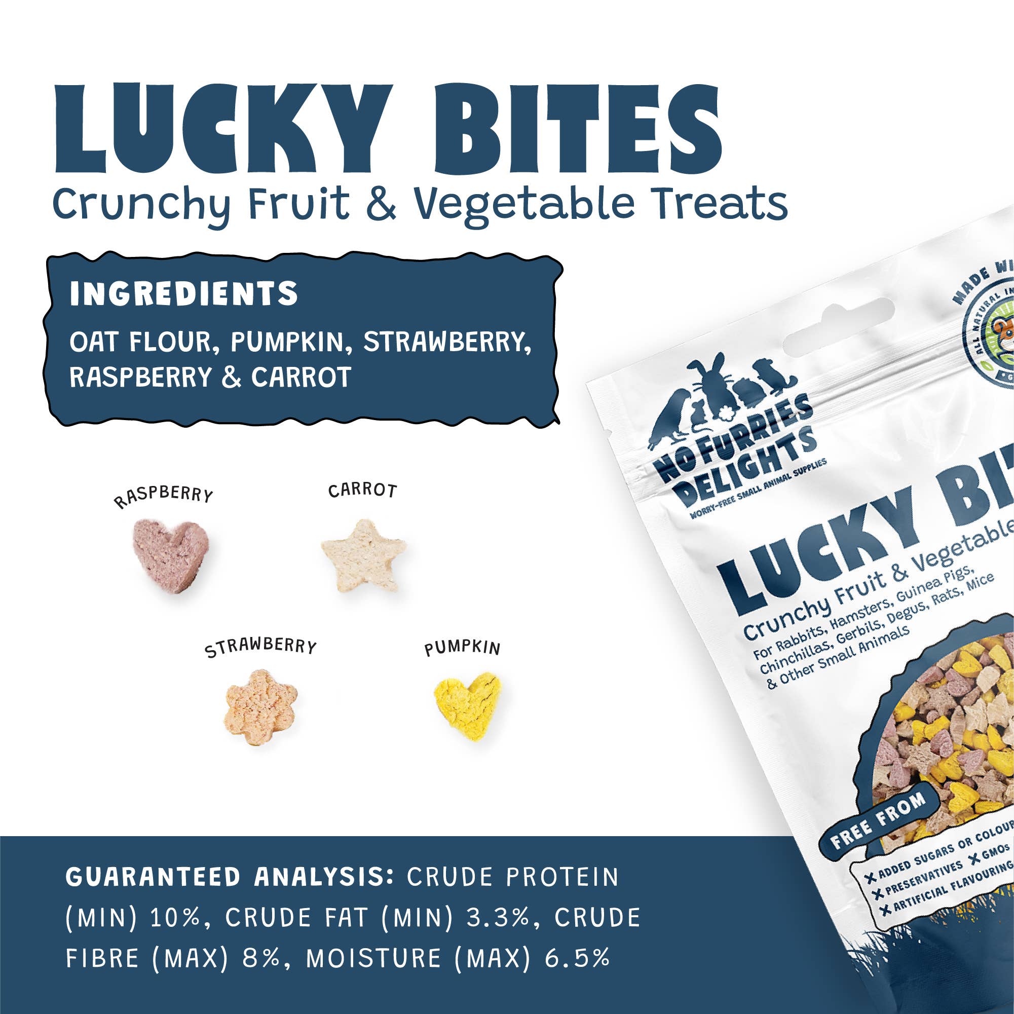 Lucky Variety Pack | Bite-Sized Small Animal Treats