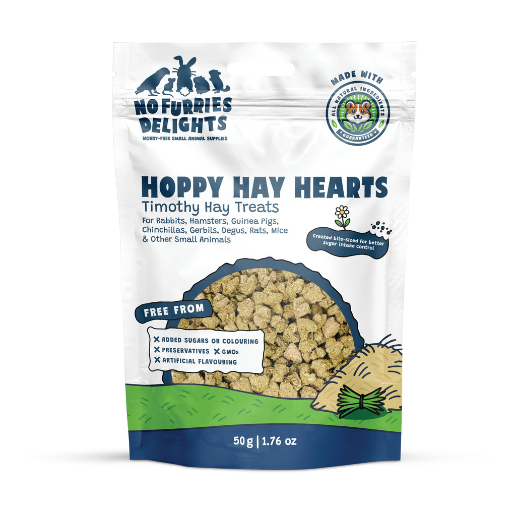 Hoppy Hay Hearts (50g | 1.76oz)
