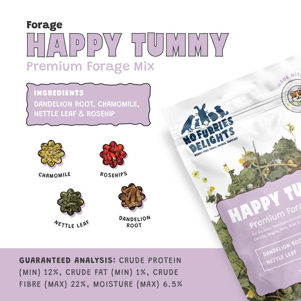 Happy Tummy Forage Mix (30g | 1.06oz)