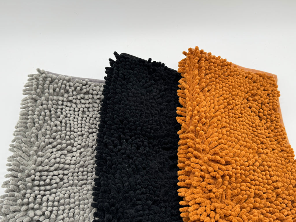 Solid Chenille Comfort Rugs - 16x23