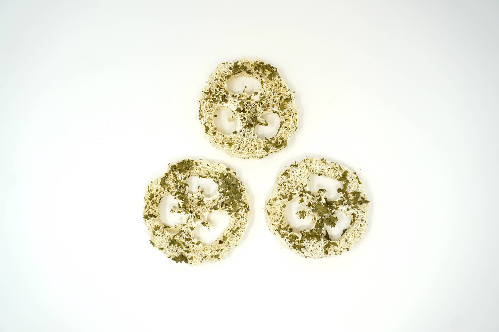Banana Apple Cilantro Flavoured Loofah (3 Pack)