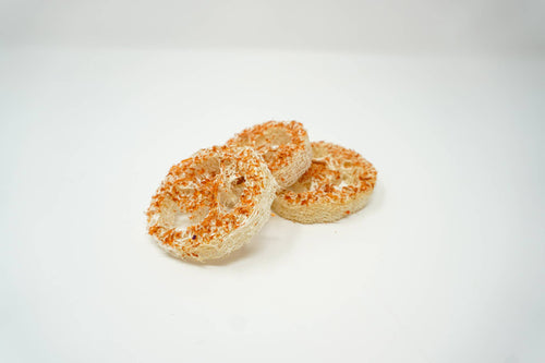 Banana Carrot Flavoured Loofah (3 Pack)