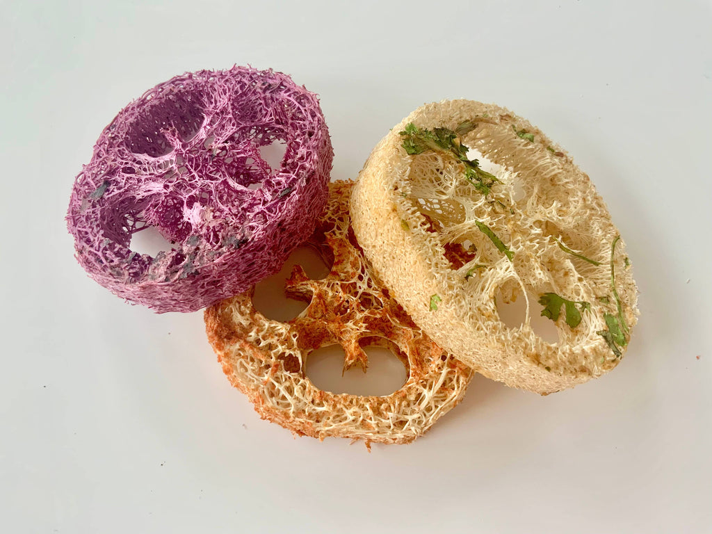 Tri-Flavoured Loofahs (3 Pack)